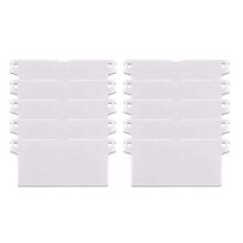 10pcs Vertical Blind Bottom Weight Slats White
