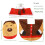 Christmas Toilet Set with Rug and Covers 1