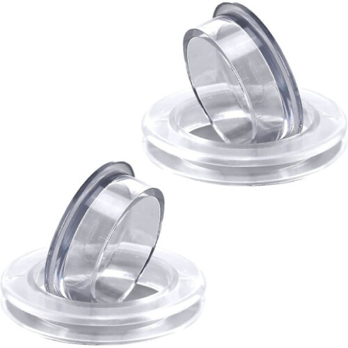 Silikonringset för paraplyhål – 2 ringar och 2 lock