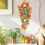 Pumpkin and Maple Leaf Door Wreath 1