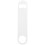 White Stainless Steel Bottle Opener 1