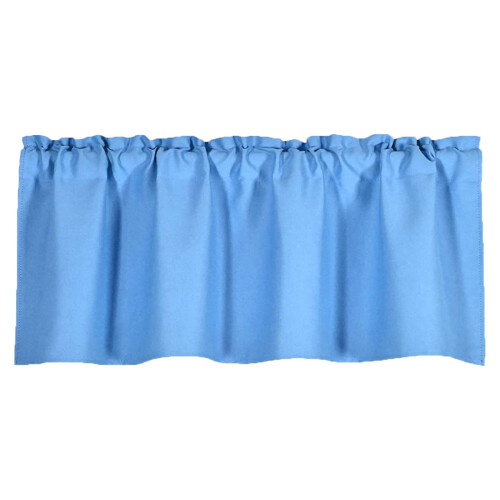 Cantonnière unie en polyester, 145 x 45 cm