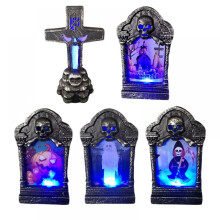 Lampki nagrobkowe LED na Halloween – 5 szt.