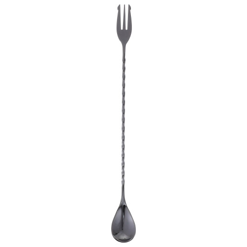 Dobbelthovedet cocktailske i rustfrit stål (4 stk.)