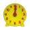 Learning Clock Toy for Kids – Yellow Plastic Teaching 1