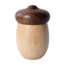 Soporte de madera para palillos de dientes con forma de bellota (1 pieza)
