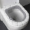Soft Thick Washable Toilet Seat Cover – Grey, Universal 2
