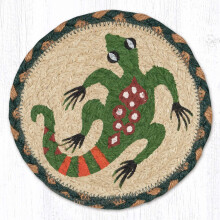 Desert Gecko Round Coaster 7 in