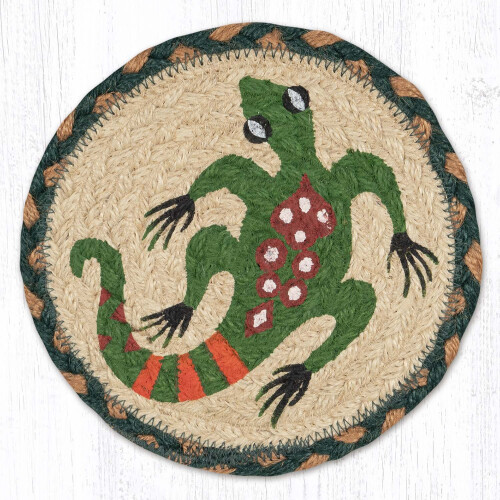 Desert Gecko Round Coaster 7 in