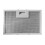 Metallnätfilter för spiskåpa 181x503x9mm 1