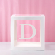 Boîte cadeau transparente en carton rigide de 30 cm (11,8 po)
