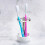 Stainless Steel Toothbrush Holder with4Slots White 1