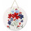 10Inch Wooden Welcome Wreath with Flag Design 1