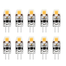 G4LED-lampa 2W kallvit 10-pack