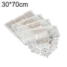 Floral Lace Table Runner 30 x 70 cm