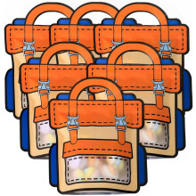 Jade&June - 20 sacs cadeaux réutilisables pour enfants - Fermeture éclair