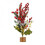 Sapin de Noël artificiel de table avec baies rouges 1