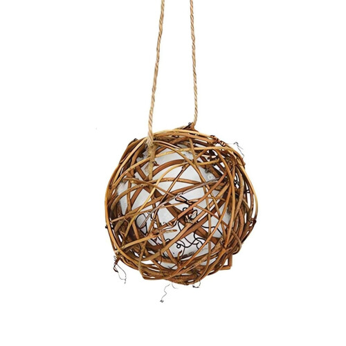 Handmade Bird Nesting Ball for Wild Birds, 12x8x8cm