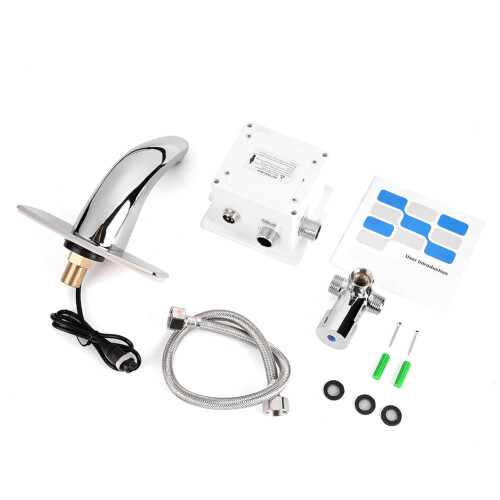 Aigend Sensor Basin Faucet, Touchless Copper Alloy Mixer Tap
