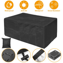 Housse de protection pour mobilier de jardin en Oxford 210D imperméable 2500 mm
