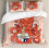 Octopus Duvet Cover Set3-Piece Orange Coral 1