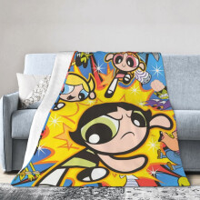 Powerpuff Girls fleece deken 60x50 inch