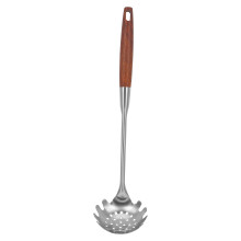 Cuchara para pasta de acero inoxidable y palisandro