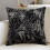 Chenille soffkudde kudde 45x45cm 1