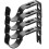 Supports de tringle à rideaux réglables, 4 pièces 1
