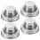 Lock till masonburkar i rostfritt stål (4-pack) 1