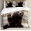 Bear Duvet Cover Set 3-Piece Brown Beige 1