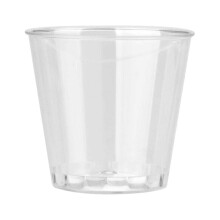 Tasses à café en verre avec couvercle et paille, 17 cl