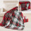 Dwustronny koc Spencer Plaid 68x68 cali 1