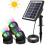 Luce solare subacquea per laghetto, luce a LED sommergibile per fontana 1