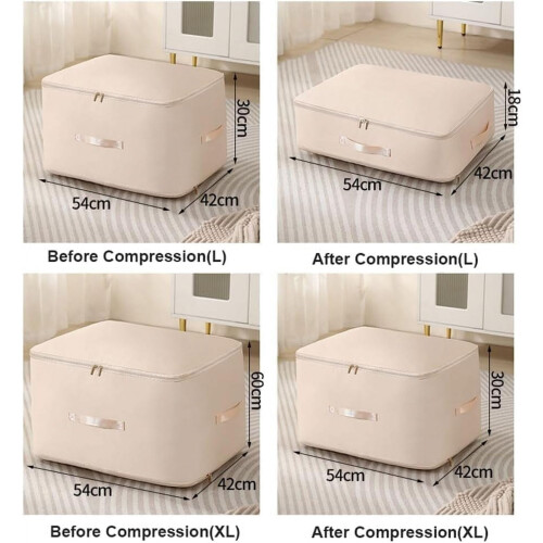 Sac de rangement auto-compressé, grande capacité et très résistant 1
