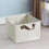 Under Bed Storage Container,Foldable Storage Cubes,Household Clothes Storage Container,gray 5