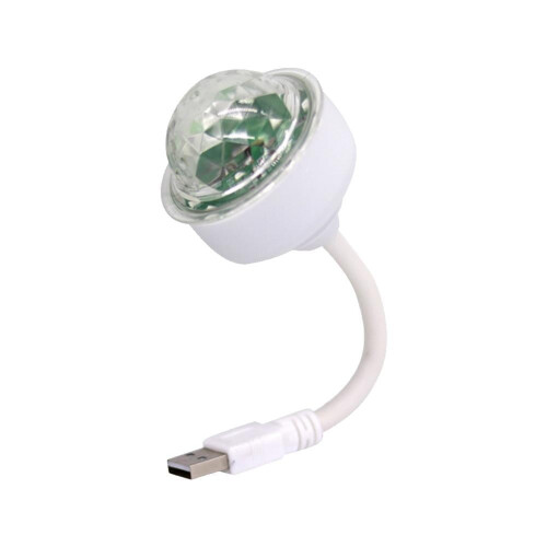 USB-LED-atmosfärlampa för bil RGB, 1 st.