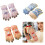 Ski Gloves with Fleece Lined Waterproof Windproof Thermal-Pink 3