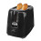Black Two-Slice Toaster with 6 Toasting Levels 1