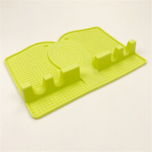 Suport pentru spatulă Kayannuo cu covoraș de scurgere – aspect ceramic
