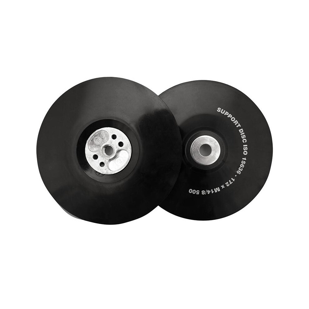 B&Q - Flexipads World Cl Angle Grinder PadsSoft Black For Curved Surfaces Multi Colour (180mm M14 X 2.0) - Image 2