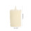 Flameless LED Votive Candle Battery Operated Flickering 6