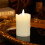 LED Candles Ivory Cylindrical 1.96x2.95 in Battery Timer 2