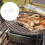 Oil Drainages Design Grilling Rack-Square lunch box ste 2