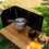 Oil Drainages Design Grilling Rack-Square lunch box ste 7