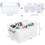 Clear Plastic Storage Bin with Lid 17 Qt 2