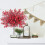 Fiori artificiali di Gypsophila rossi (6 pezzi) 2