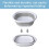 Collapsible Foot Bath Basin Grey 4