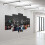 Ensemble de 5 toiles murales représentant le pont de Brooklyn 2