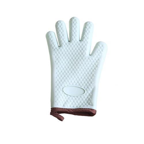 Silicone Baking Glove Heat Resistant 1 Pc Green Pink 1